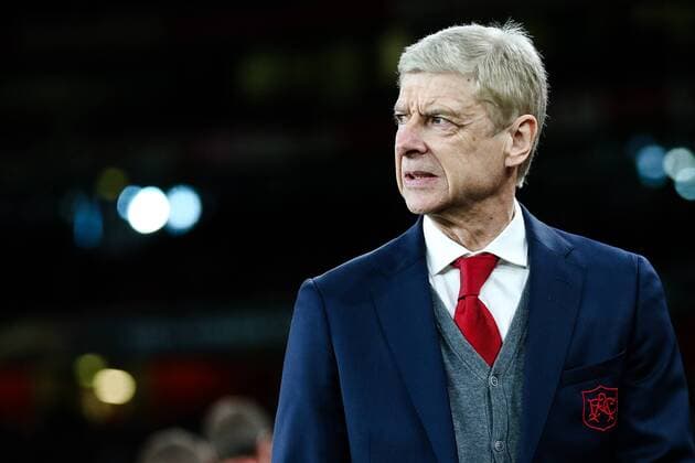Manager of Arsenal Arsene Wenger during the UEFA Europa League Quarter-Final 1st leg match at the Emirates Stadium, London. Picture date 5th April 2018. Picture credit should read: Charlie Forgham-Bailey Sportimage EDITORIAL USE ONLY. No use with unauthorised audio, video, data, fixture lists, club league logos or live services. Online in-match use limited to 120 images, no video emulation. No use in betting, games or single club league player publications.