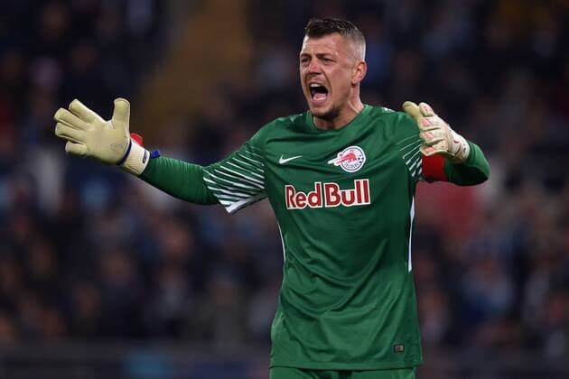 Alexander Walke Salzburg Roma 05-04-2018 Stadio Olimpico Football Calcio Europa League 2017 2018 Lazio - Salzburg Lazio - Salisburgo Foto Andrea Staccioli Insidefoto andreaxstaccioli