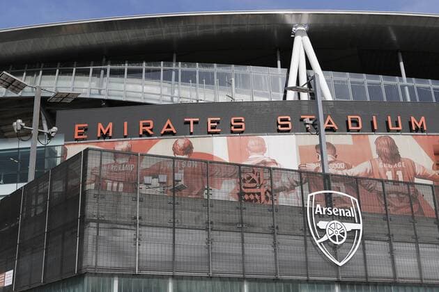 A general view of outside the stadium during the UEFA Europa League Quarter-Final match between Arsenal and CSKA Moscow at the Emirates Stadium, London, England on 5 April 2018. Copyright: xCarltonxMyriex 19500057