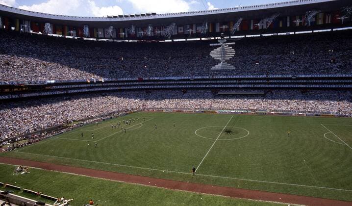 FIFA World Cup WM Weltmeisterschaft Fussball - Mexico 1986 29.6.1986, Estadio Azteca, Mexico, D.F. Final Argentina v West Germany. Azteca stadium during the final. Noxthirdxpartyxsales  (75105178)