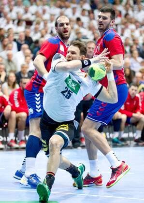 Kai Haefner No. 25 Germany continues through Germany Serbia Dortmund Copyright: xDanielxReinelt xEibner-Pressefotx EP_drt