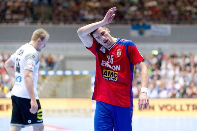 Nemanja Zelenovic No. 25 Serbia Germany Serbia Dortmund Copyright: xDanielxReinelt xEibner-Pressefotox EP_drt