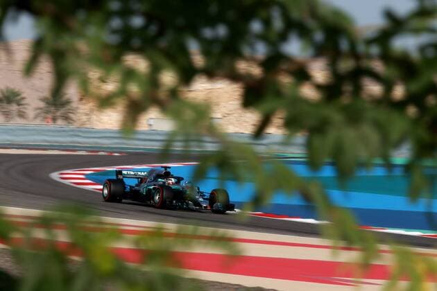 Motorsports: FIA Formula One World Championship WM Weltmeisterschaft 2018, Grand Prix of Bahrain, 44 Lewis Hamilton (GBR, Mercedes AMG Petronas F1 Team), Sakhir Bahrain