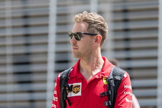Sebastian Vettel Scuderia Ferrari Grand Prix of Bahrain 2018 Free Practice 07 04 18 Photo Illmann Eibner Sachir Copyright: xEIBNER Illmannx EP_EER