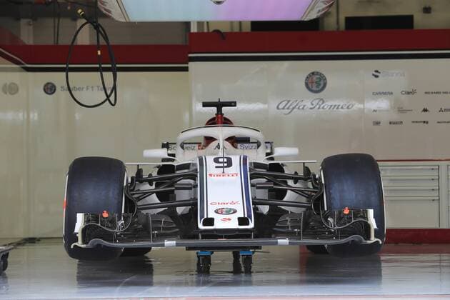 Vehicle by Marcus Ericsson Alfa Romeo Sauber F1 Team Grand Prix of Bahrain 2018 Free Practice 07 04 18 Photo Illmann Eibner Sachir Copyright: xEIBNER Illmannx EP_EER