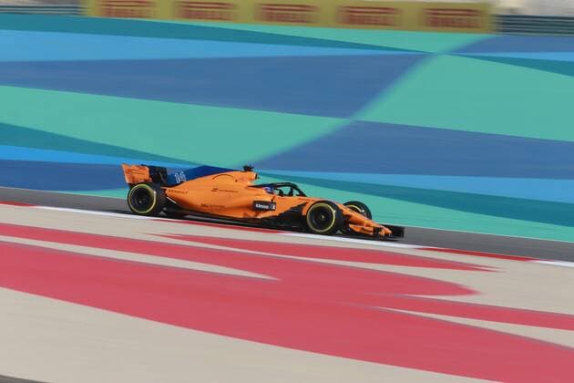 Motorsports: FIA Formula One World Championship WM Weltmeisterschaft 2018, Grand Prix of Bahrain, 14 Fernando Alonso (ESP, McLaren-Renault), Sakhir Bahrain