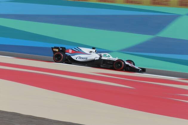 Motorsports: FIA Formula One World Championship WM Weltmeisterschaft 2018, Grand Prix of Bahrain, 18 Lance Stroll ( CAN, Williams Martini Racing), Sakhir Bahrain