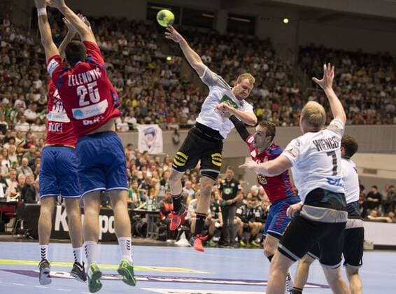 Germany vs Serbia Handball Internationals Test Germany vs Serbia 7 4 2018 Julius Kühn