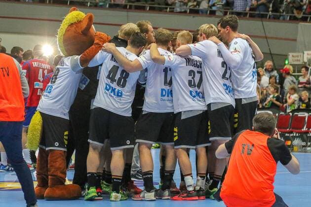 The German Handball National Team after the match against Serbia Germany vs Serbia Handball Laenderpiel 07 04 2018 Dortmund North Rhine Westphalia Germany Westfalenhalle Copyright: xAgentur54Gradx SebastianxSendlakx