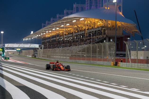 Sebastian Vettel Scuderia Ferrari Grand Prix of Bahrain 2018 Qualifying 07 04 18 Photo Illmann Eibner Sachir Copyright: xEIBNER Illmannx EP_EER