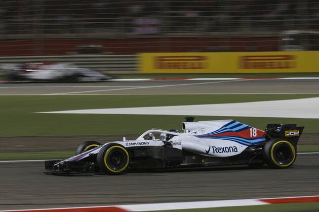 Motorsports: FIA Formula One World Championship WM Weltmeisterschaft 2018, Grand Prix of Bahrain, 18 Lance Stroll ( CAN, Williams Martini Racing), Sakhir Bahrain