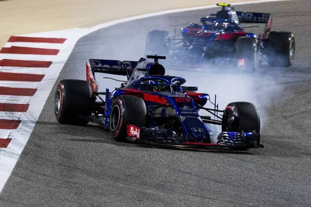 Motorsports: FIA Formula One World Championship WM Weltmeisterschaft 2018, Grand Prix of Bahrain, , 28 Brendon Hartley (NZL Toro Rosso, Ferrari) , Sakhir Bahrain