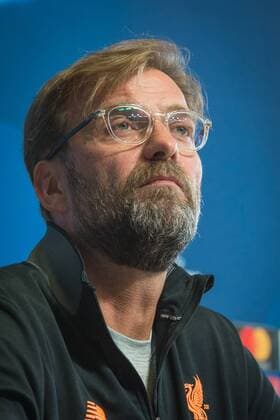 Liverpool press conference PK Pressekonferenz Jurgen Klopp during the Liverpool Press Conference at City Football Academy , Manchester Content Not Available For UK Newspapers Copyright: xMattxWilkinsonx FIL-11625-0006