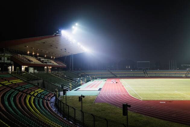 Berlin Germany 28 03 2018 Friedrich Ludwig Jahn Sports Park