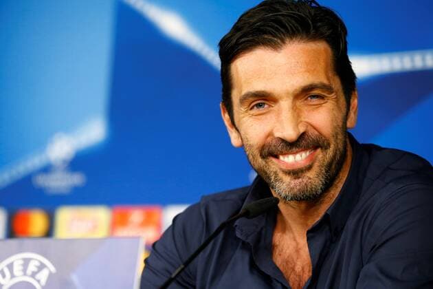 Fußball, CL, PK Juventus Turin Juventus FC s goalkeeper Gianluigi Buffon attends a press conference PK Pressekonferenz held at Santiago Bernabeu stadium, in Madrid, Spain, 10 April 2018. Juventus FC will face Real Madrid in their UEFA Champions League quarter final, second leg soccer match on 11 April 2018. Juventus FC press cenference !ACHTUNG: NUR REDAKTIONELLE NUTZUNG!  Copyright: xJ.P.GANDULx GRAF666 20180410-636589899773862088