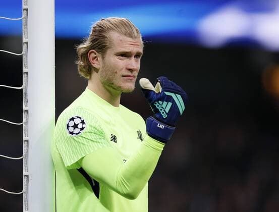 Liverpool s Loris Karius in action during the Champions League Quarter Final 2nd Leg match at the Etihad Stadium, Manchester. Picture date: 10th April 2018. Picture credit should read: David Klein Sportimage EDITORIAL USE ONLY. No use with unauthorised audio, video, data, fixture lists, club league logos or live services. Online in-match use limited to 120 images, no video emulation. No use in betting, games or single club league player publications.