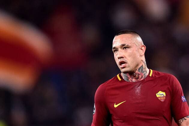 Radja Nainggolan Roma Roma 10-04-2018 Stadio Olimpico Champions League, Quarti di Finale. AS Roma - Barcellona AS Roma - Barcelona Foto Antonietta Baldassarre Insidefoto AntoxBaldassarre