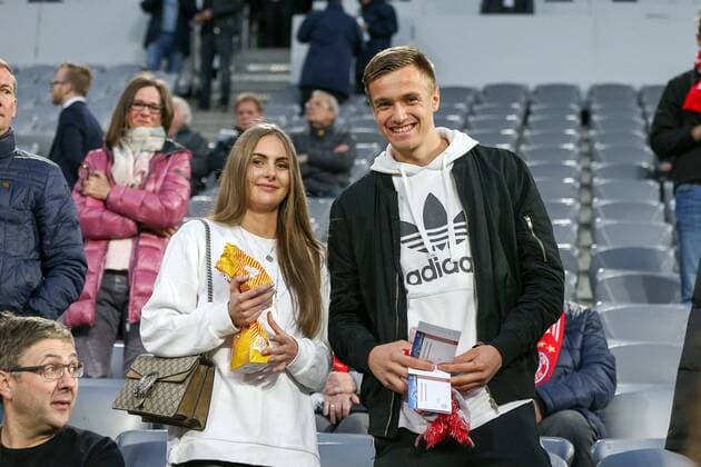 Christian Fruechtl 36 FC Bayern Muenchen with girlfriend FC Bayern Muenchen vs Sevilla FC Quarterfinals Champions League 11 04 2018 Muenchen Bayern Germany Copyright: xkolbert-press ChristianxKolbertx