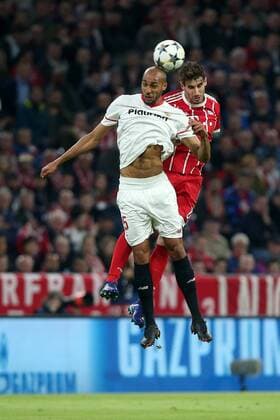 Steven N Zonzi Sevilla FC 15 FC Bayern Muenchen vs Sevilla FC Champions League Quarter Finals Soccer 11 04 2018 Muenchen Copyright: xLanger Eibner-Pressefotox EP_HLR