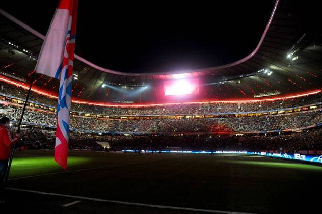 Feature View into the Allianz Arena Germany Muenchen Sport Football UEFA Champions League Quarter-Finals 2 Match FC Bayern Muenchen vs. Sevilla FC on 11 04 2018 Allianz Arena