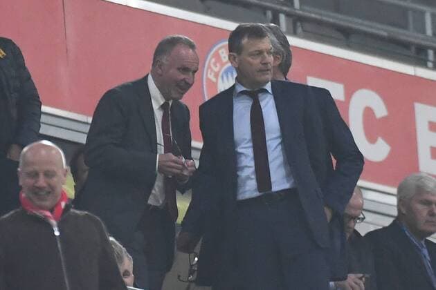 11 04 2018 xjhx Football Champions League FC Bayern Muenchen FC Sevilla emspor v l Karl Heinz Rummenigge FC Bayern Muenchen Muenchen