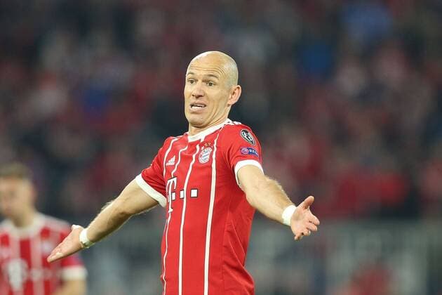 Arjen Robben 10 Bayern Muenchen sour Bayern Munich vs Sevilla FC Quarterfinals Champions League 11 04 2018 Muenchen Bayern Germany Copyright: xkolbert-press ChristianxKolbertx