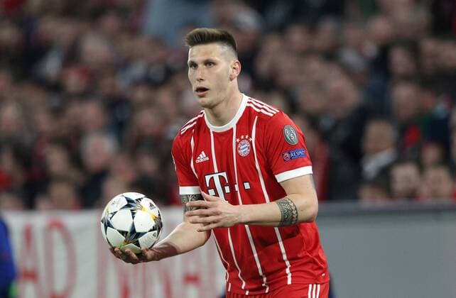 UEFA Champions League FC Bayern Munich Sevilla FC quarter-finals Relegation Quarter Finals 2nd leg 11 04 2018 at the Allianz Arena season 2017 18 xmdx Niklas SUELE SÜLE 4 Bayern Munich Muenchen FC Bayern Muenchen Sevilla FC