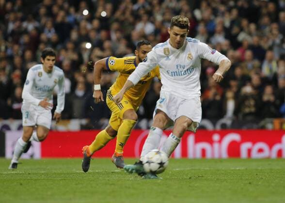 April 11, 2018 - Madrid, Spain - Cristiano Ronaldo during Champions League match between Real Madrid v Juventus, in Madrid, on April 11, 2018. Real Madrid v Juventus - UEFA Champions League Quarter Final Second Leg  - ZUMAn230 20180411_zaa_n230_701 Copyright: xLorisxRosellix
