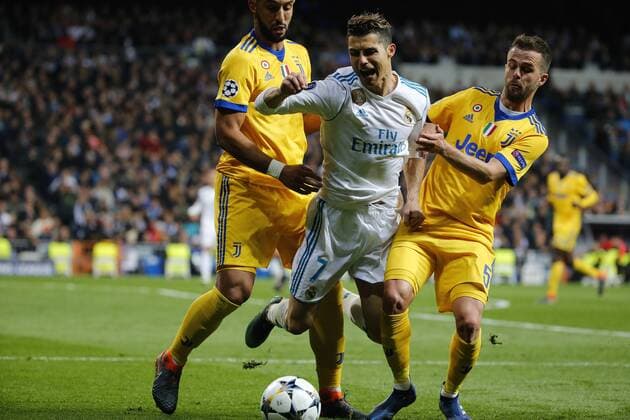 Partido de vuelta de cuartos de final de la Champions League disputado entre Real Madrid y Juventus. En la imagen, Cristiano Ronaldo. Last 8 Champions League match played between Real Madrid and Juventus. In this picture, Cristiano Ronaldo. 