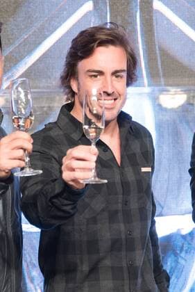 April 11, 2018 - Shanghai, Shanghai, China - Shanghai, CHINA-11th April 2018: Spanish Formula One racing driver Fernando Alonso Diaz attends a press conference PK Pressekonferenz in Shanghai, April 11th, 2018, declaring that he will build karting center and school in China. Fernando Alonso Diaz  - ZUMAs145 82753263st Copyright: xYexLiangjunx