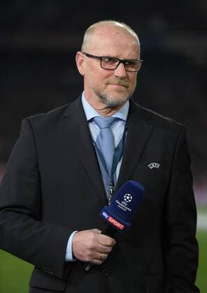 11 04 2018 Football UEFA Champions League Season 2017 2018 Quarter-finals FC Bayern Muenchen FC Sevilla 0 0 as Schaaf is UEFAs technical watcher in the Sky Sport interview Team2