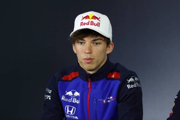 Pierre Gasly Scuderia Toro Rosso Grand Prix of China 2018 arrival of the drivers 12 04 18 Shanghai Copyright: xEIBNER Illmannx EP_EER