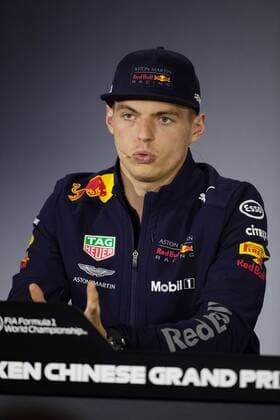 Max Verstappen Red Bull Racing Grand Prix of China 2018 Arrival of the drivers 12 04 18 Shanghai Copyright: xEIBNER Illmannx EP_EER