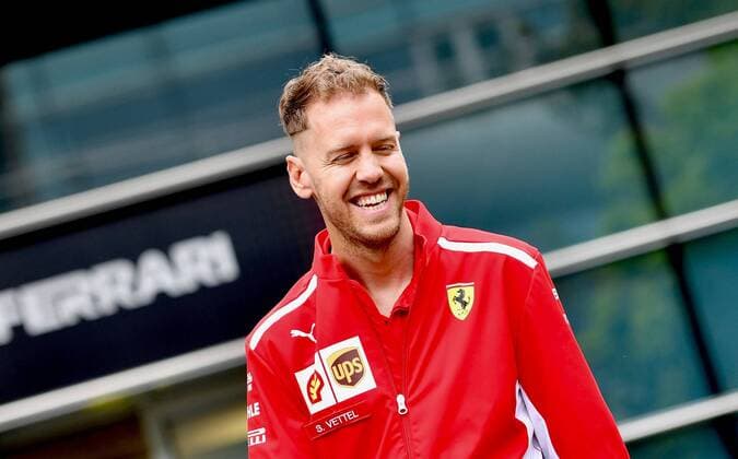 Sebastian Vettel Scuderia Ferrari formula 1 China GP in Shanghai 12 04 2018 Photo mspb Jerry Andre Sebastian Vettel formula 1 GP China 2018