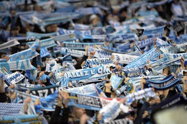 Bilder des Tages - SPORT Supporter (OM) FOOTBALL : Marseille vs RB Liepzig - Europa League - 12 04 2018 FranckPennant Panoramic 