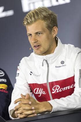 Swedish F1 driver Marcus Ericsson of Sauber-Ferrari attends a press conference PK Pressekonferenz before the 2018 Formula 1 Chinese Grand Prix at the Shanghai International Circuit in Shanghai, China, 12 April 2018. F1 drivers meet press to preheat 2018 Formula 1 Chinese Grand Prix in Shanghai  20180412_61279