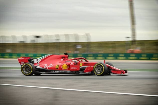 Sebastian Vettel Scuderia Ferrari Grand Prix of China 2018 Free Practice 13 04 18 Shanghai Copyright: xEIBNER Illmannx EP_EER