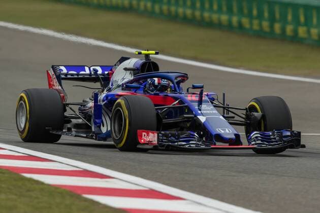 Pierre Gasly Scuderia Toro Rosso Grand Prix of China 2018 Free Practice 13 04 18 Shanghai Copyright: xEIBNER Illmannx EP_EER
