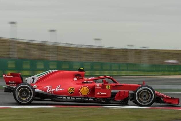 Kimi Raikkoenen Scuderia Ferrari Grand Prix of China 2018 Free Practice 13 04 18 Shanghai Copyright: xEIBNER Illmannx EP_EER