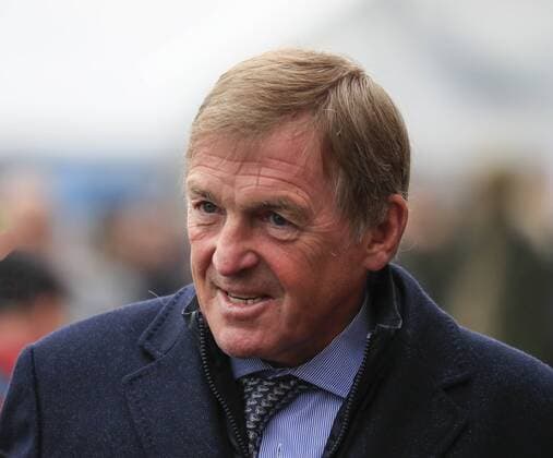 13h April 2018, Aintree Racecourse, Liverpool, England; The 2018 Grand National horse racing festival sponsored by Randox Health, day 2; ex-Liverpool manager Kenny Dalglish enjoying a day at Aintree  ActionPlus12012937