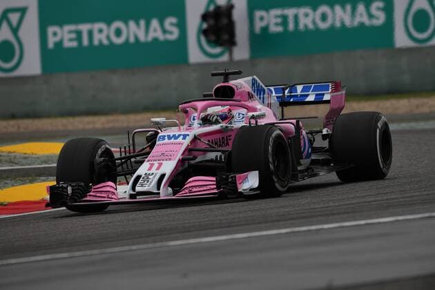 Sergio Perez Sahara Force India Formula 1 GP China in Shanghai 13 04 2018 Photo mspb Jerry Andre Sergio Perez Formula 1 GP China 2018