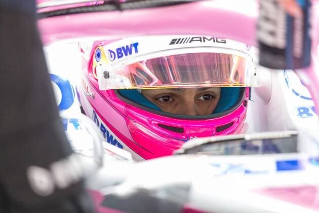 Esteban Ocon Sahara Force India F1 team in the car Grand Prix of China 2018 race Motorsport Formula 1 14 04 2018 Shanghai Copyright: xIllman Eibner-Pressefotox EP_EER