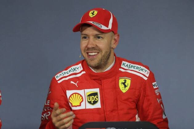 FIA Press Conference with Sebastian Vettel Scuderia Ferrari Grand Prix of China 2018 Race Motorsport Formula 1 14 04 2018 Shanghai Copyright: xIllman Eibner-Pressefotox EP_EER