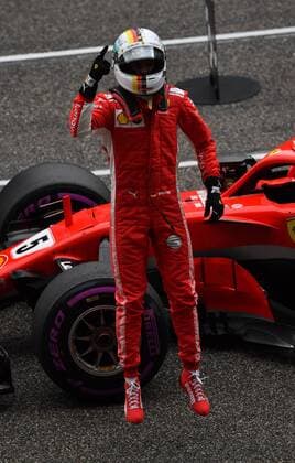 Sebastian Vettel Scuderia Ferrari formula 1 China GP in Shanghai 14 04 2018 Photo mspb Jerry Andre Sebastian Vettel formula 1 GP China 2018