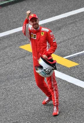 Sebastian Vettel Scuderia Ferrari formula 1 China GP in Shanghai 14 04 2018 Photo mspb Jerry Andre Sebastian Vettel formula 1 GP China 2018