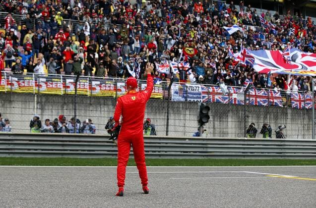 Shanghai: Motorsports: Formula 1 2018 Heineken Chinese Grand Prix Chinese Formula One Grand Prix Shanghai Circuit April 08, 2018 in Shanghai, China. , 5 Sebastian Vettel (GER, Scuderia Ferrari) Shanghai China