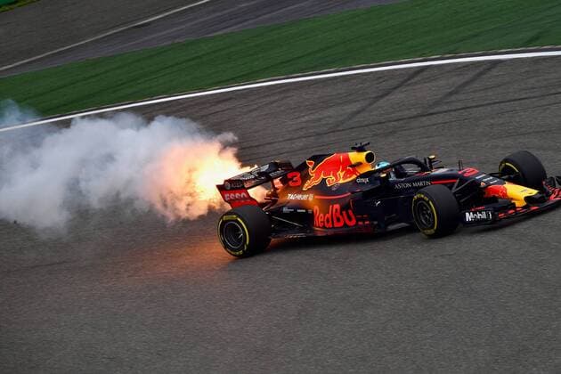 Daniel Ricciardo Red Bull Racing Formula 1 China GP in Shanghai 14 04 2018 Photo mspb Jerry Andre Fire Daniel Ricciardo formula 1 GP China 2018