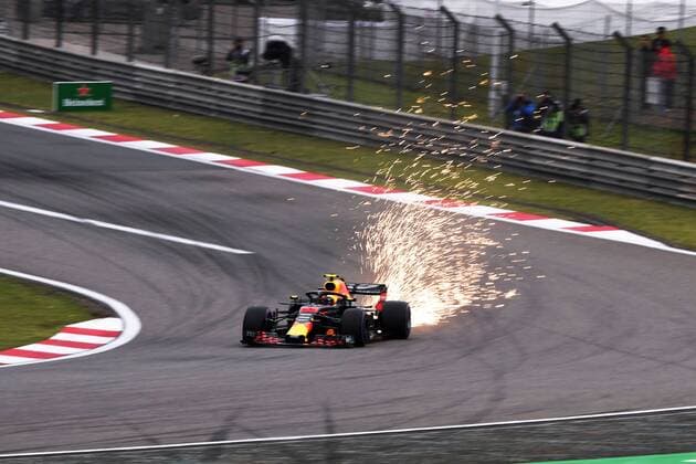 Dutch F1 driver Max Verstappen of Red Bull Racing steers his car during the qualifying session for the 2018 Formula One Chinese Grand Prix at the Shanghai International Circuit in Shanghai, China, 14 April 2018. It s still early, but it looks like Ferrari is back. Ferrari s Sebastian Vettel claimed pole position for Sunday s Chinese Grand Prix, where the German will be going for his third straight victory to open the Formula One season. Vettel and Ferrari teammate Kimi Raikkonen will start on the first row in Shanghai. Mercedes, which has dominated the last four seasons, will start on the second row with Valtteri Bottas ahead of No. 4 Lewis Hamilton - the defending and four-time series champion. The famous Italian team has not won a season title in 11 years with Kimi Raikkonen champion in 2007. But Bottas is already hinting that rival Ferrari is the team to beat. Vettel takes pole in China, and Ferrari looks like it s back 