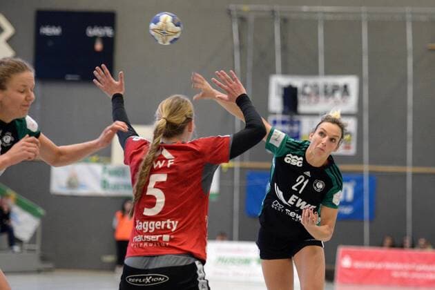 HSV Bad Wildungen Vipers NR 5 Cara Hartstock VfL Oldenburg L Handball 1 Bundesliga Women HSG Bad Wildungen Vipers vs VfL Oldenburg 14 04 2018 Bad Wildungen Copyright: xSippel xEibner-Pressefotox EP_rsl