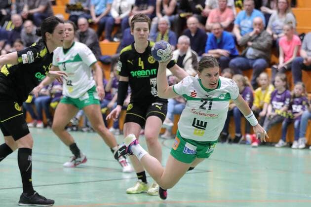 Petra Adamkova FRESH ON Women GER 1 league Handball Women BVB Dortmund FAG Goeppingen Dortmund Copyright: xEIBNER Wolfgang_Stummbilligx EP_EER